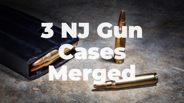 3 New Jersey gun cases consolidated