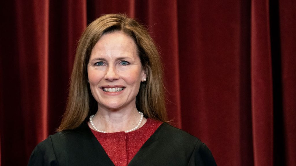 An image of US Supreme Court Justice Amy Coney Barrett