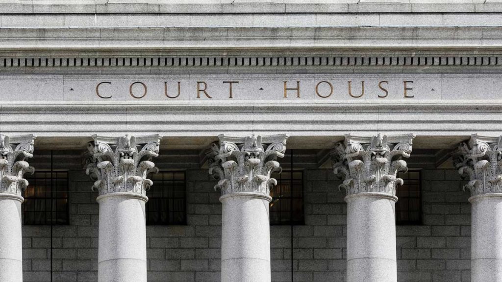 A federal court house