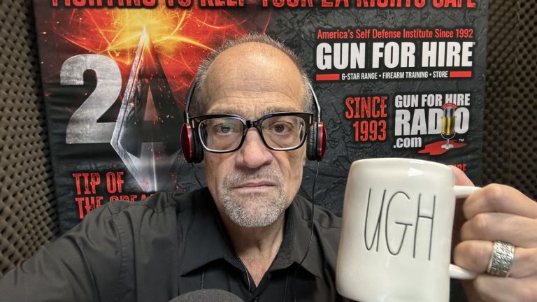 Anthony Colandro in the Gun for Hire Podcast studio