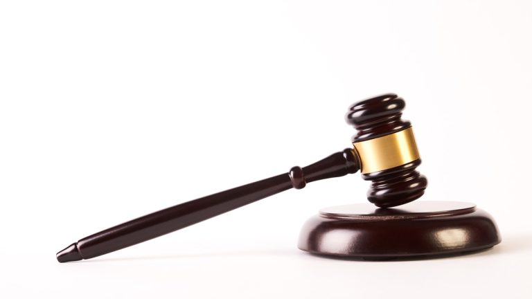 A gavel