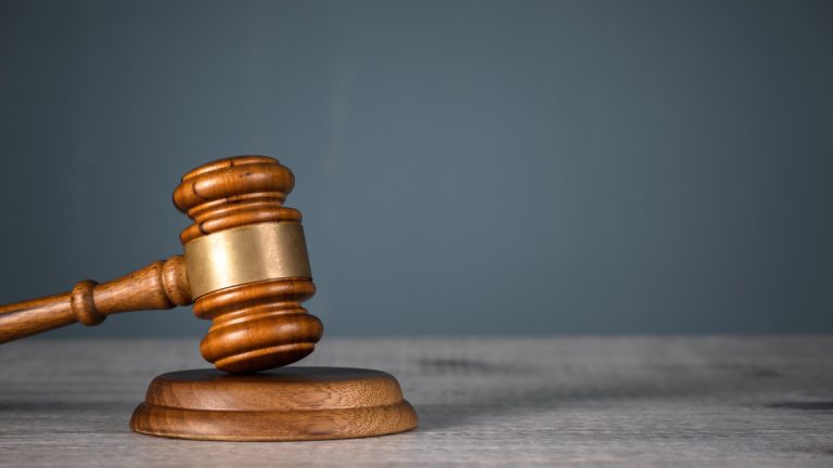 A gavel