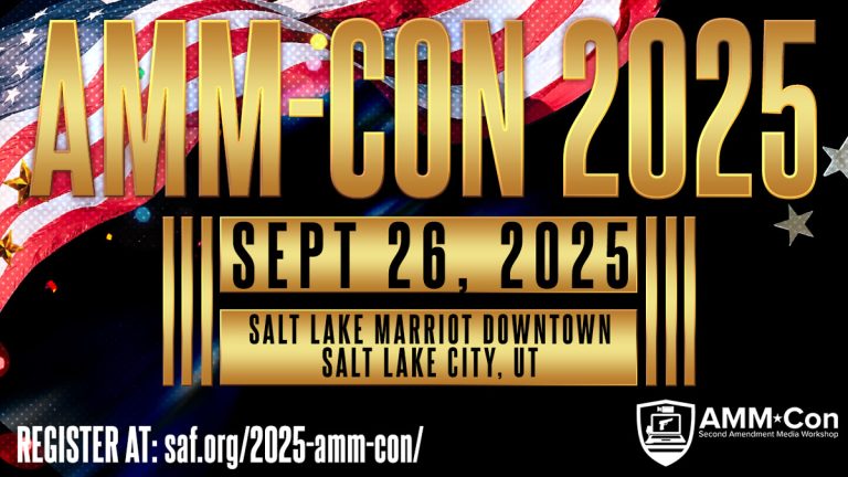 AMM-Con graphic with details about dates and how to register