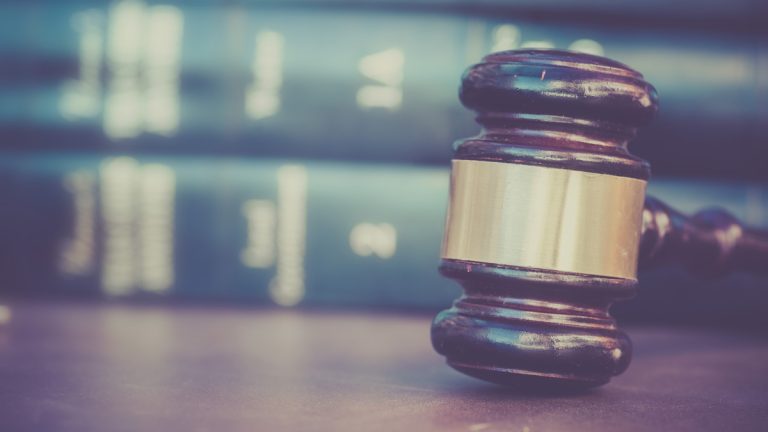 A gavel