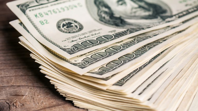 A pile of cash