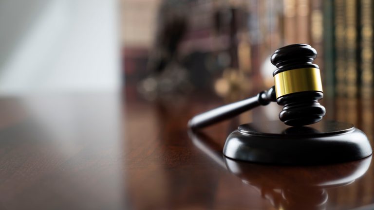 A gavel