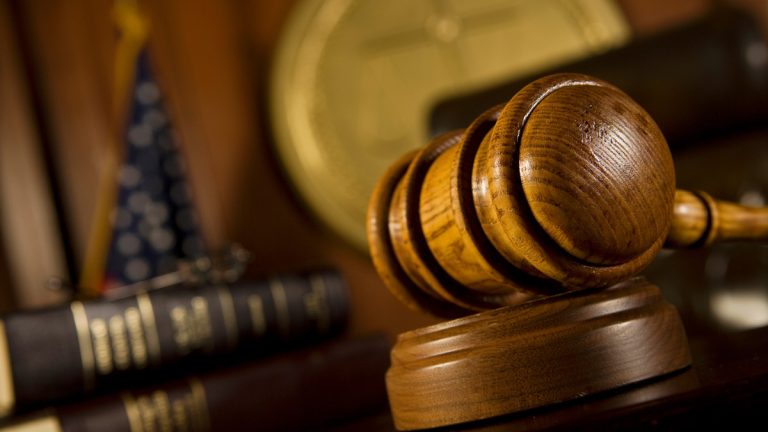 A gavel