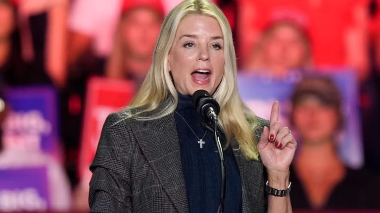 U.S. Attorney General Pam Bondi.