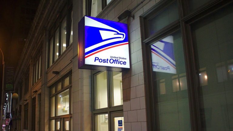 A U.S. Post Office building