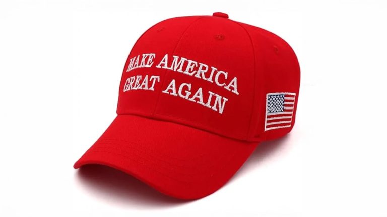 A MAGA hat
