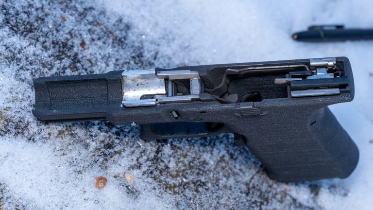 A Glock lower receiver