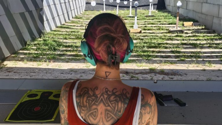 Terra Semaia at the shooting range