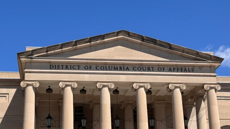 D.C. Court of Appeals building in Washington, D.C.